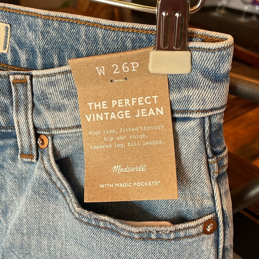 NWT Madewell high rise Jean size 26P - Picture 6 of 11